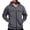 Dark Gray, variant on Cargo Full Zip Hoodies for Men, Comfort Fleece Jackets Casual Athletic Hooded Sweatshirt with Pockets Fall Outfits Black XL(XL)