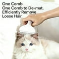 thumbnail image 5 of Brosse de Massage Douce pour Chiens et Chats Outil de Toilettage Réduit Efficacement la Perte de Poils d'Animaux, 5 of 5