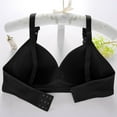 thumbnail image 4 of Wirefree Bras for Women Push Up T-Shirt Bra Wireless Bralettes V Neck Everyday Bra with Adjustable Strap, 4 of 6