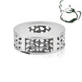 thumbnail image 3 of Calentador de té Calentador de café de acero inoxidable con portavelas Base de té Xemadio HFP-0381, 3 of 8