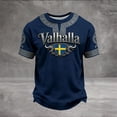 thumbnail image 2 of CONZONE Mens Tshirts Short Sleeve Viking Mythology T-Shirts for Men Crew Neck Graphic Y2K Casual Summer Tee Tops, 2 of 3