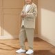 thumbnail image 5 of Odeerbi Chaqueta de Vestido Formal de Los Niños Con Muescas de Solapa + Pantalones de Traje Conjunto de Trajes de Verano, 5 of 9