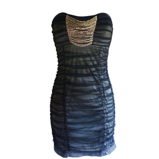 trixxi bodycon dress Trixxi Women's Juniors' Sweetheart-Neck Sleeveless Bodycon Dress (Black, 7)