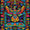 Abstract Eagle, variant on FORMRS Boys Rash Guard with Short Sleeves UPF 50+ Swim Shirts Sizes 3-12T, Retro Abstract Eagle