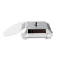 thumbnail image 5 of Manunclaims Solar Display Stand Turntable, Turntable 360° Rotating Stand for Better Curing UV Resin Printed Small Items Model, Jewelry Spinner Watch Hobby Collection Shelf, 5 of 6
