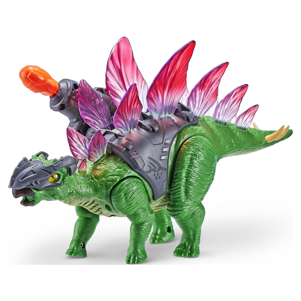 Robo Alive Electronic Dino Wars Stegosaurus Toy by ZURU - image 4 of 6