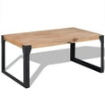 thumbnail image 1 of vidaXL Coffee Table Solid Acacia Wood 100x60x45 cm, 1 of 4
