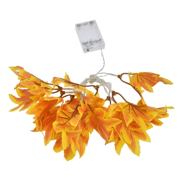 String Light,LED Yellow Leaf Light Fall Light Leaf Light Optimal Efficiency