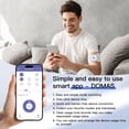 thumbnail image 4 of Masajeador inalámbrico TENS y EMS para aliviar el dolor de espalda - Estimulador muscular EMS Bluetooth controlado por aplicación para aliviar el dolor de espalda, hombros, piernas y cuello., 4 of 5