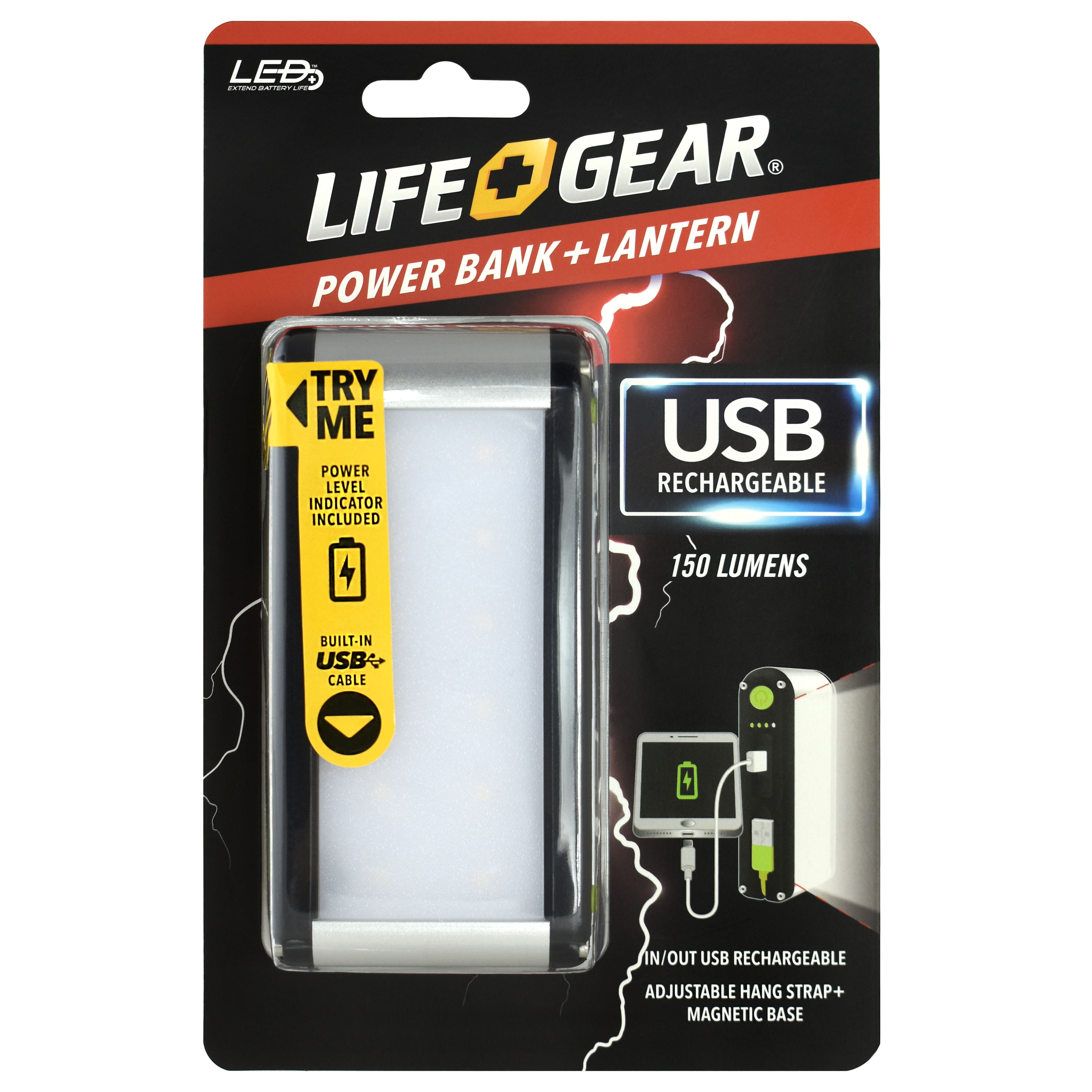 USB Emergency Lantern & Power Bank (3,000 mAh) by Ready Hour - My Patriot  Supply