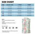 thumbnail image 5 of Lsque Watercolor Tiger Print Men's Cotton Blend Sleeveless Muscle Shirts (S-3XL)- Moisture Wicking, Odor Protection, UPF 30+,X-Large, 5 of 8