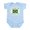 Sky Blue, variant on CafePress - I Love My Brazilian Mom Infant Bodysuit - Baby Light Bodysuit, Size Newborn - 24 Months