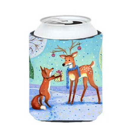 

Christmas Present From the Fox Can or Bottle Hugger