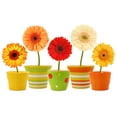 thumbnail image 2 of Potted Gerbera Daisies Wall Decal by Wallmonkeys Peel and Stick Graphic (36 in W x 21 in H) WM101136, 2 of 4