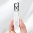 thumbnail image 4 of Eagle Beak Beveled Nail Clippers, Wide Jaw Opening Anti-Splash Slanted Nail Clipper, Long Handle Wide Jaw Opening Anti-Splash Slanted Edge Nail Clipper for Thick Nails,Seniors&Ingrown Care, 4 of 9