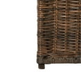 thumbnail image 4 of happimess Elijah 30.7" Wicker Storage Trunk, Brown, HPM9002A, 4 of 11