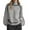 Gray, variant on Women's Casual Round Neck Colorblock Pullover Sweater Loose Casual Long Sleeve Contrast Color Top for Fall and Winter, Comfortable and Fashionable, Ideal for Casual Use,Beige,Size L