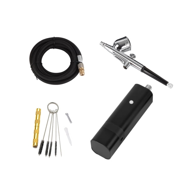 Designed Airbrush Set With Gravity Type Spray Gun For Art Model Body Paint Artist Makeup Nail Tattoos Cake Tools ,Unique Blowing