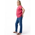 thumbnail image 3 of Ingrid & Isabel For Every Belly Women's Maternity Short Sleeve Gauze Top, Sizes S-XXL, 3 of 10