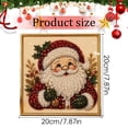 thumbnail image 3 of Diy Christmas Pearl Diamond Painting Art Kit With Frame,Christmas Santa Diamond Art Craft Set for Adults, Handmade Holiday Wall Decor, Beginner Painting Kit for Christmas Home Decoration, 3 of 6