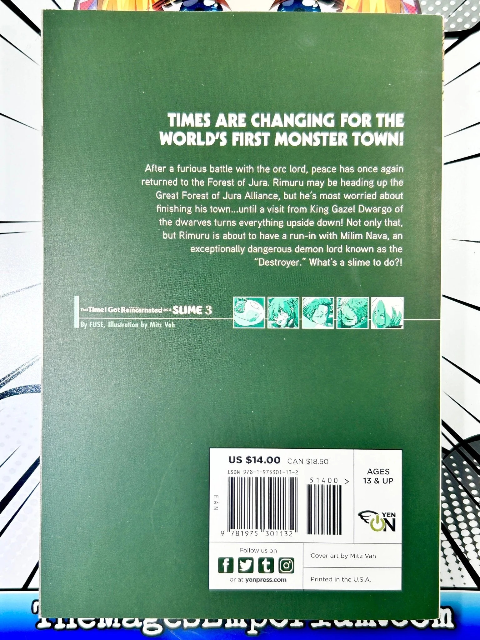 That Time I Got Reincarnated as a Slime, Vol. 3 (Light Novel)