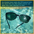 thumbnail image 2 of Flying Fisherman Sea Bean Floating Sunglasses - Black/Smoke, 2 of 6