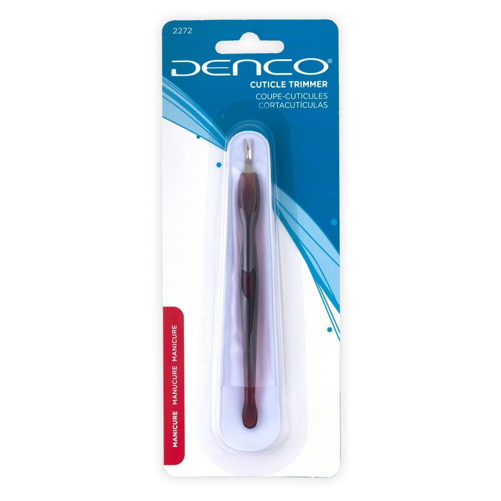Denco Cuticle Trimmer with Sheath, 2 ct