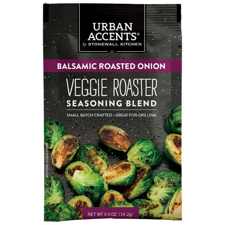 Urban Accents Balsamic & Roasted Onion Veggie Roaster Seasoning Blend, 0.5 oz. Pouch