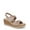 Biscotti Linen, variant on BZees For Lifestride Womens Riley Wedge Sandal - Medium & Wide Width