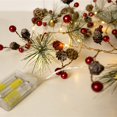thumbnail image 3 of Silver Copper Wire Pine Needle String Led String Outdoor Decoration Belt, 3 of 4