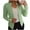 Mint Green, variant on Lcziwo Women Oversized Blazer Plain Button Open Front Outerwear Long Sleeve Notch Collar Jackets Business Office Work Blazer 2025 Green,L