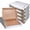 WHITE-6"x4"x3", variant on Corrugated Shipping Boxes 6x4x3Inches, 60Pack  Cardboard Literature Mailers, Durable Small Business Mailing Boxes for Packaging & Shipping Supplies, White,Shipping boxes made from recycled paper