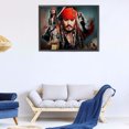 thumbnail image 3 of Cuadros Decorativos 5D DIY Diamante Pintura Piratas del Caribe Full Round Drill Wall Decor Art Likrtyny embutido en tela, 3 of 9