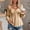 Yellow, variant on Personality Women's Tops,Square Neckline,Drawstring Tie Front Bust,Long Puff Sleeve with Smocked Ruffled Cuffs,Eyelet Fabric,Peplum Hem,Fitted Waist,Solid Color