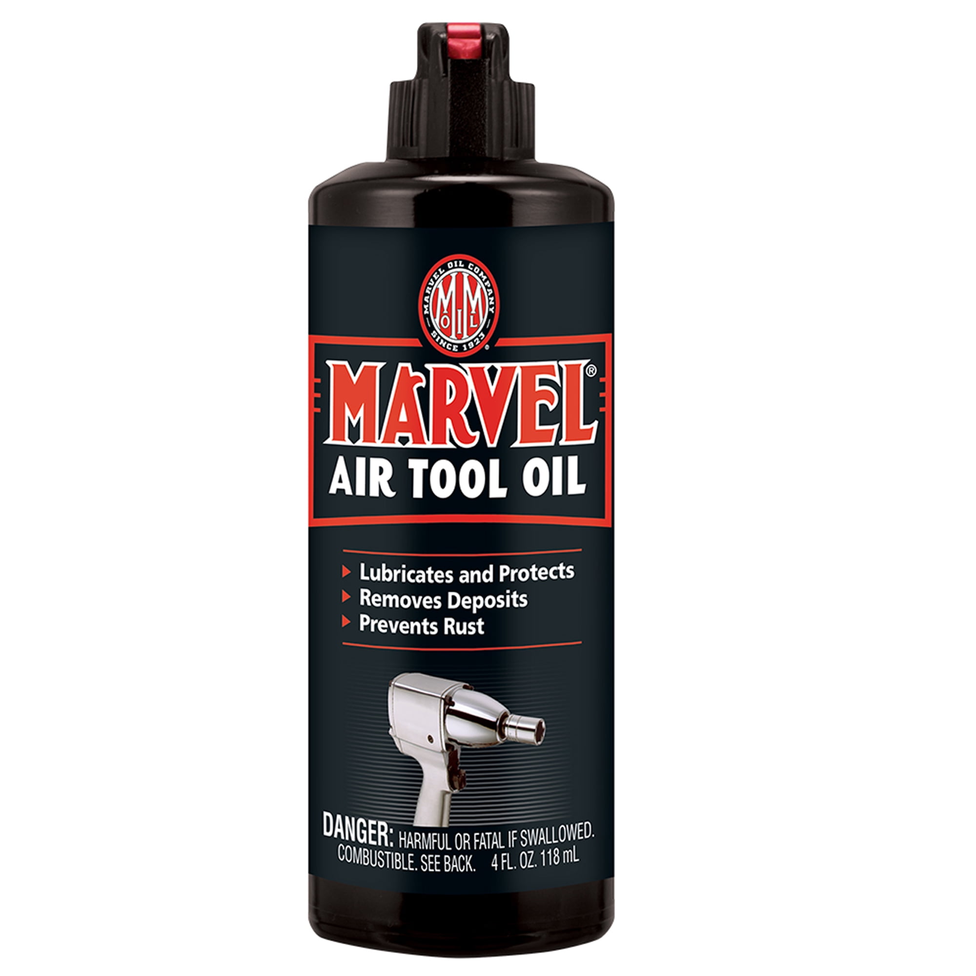 Turtle Wax Marvel Mystery 53493 Air Tool Oil Lubricant, 4