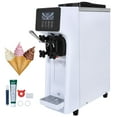 thumbnail image 1 of VEVOR Commercial Ice Cream Machine, 10.6 QT/H Yield, 1000W Single Flavor Countertop Soft Serve Ice Cream Maker, with 4L Hopper 1.6L Cylinder, LCD Panel Auto Clean Pre-cooling, for Restaurant Snack Bar, 1 of 9