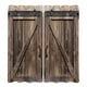 thumbnail image 3 of 2x cortinas opacas estampadas, cortinas para ventana, cortinas lavables, ojales de poliéster estampado para dormitorio, bloqueo, hogar, salón, Puerta de granero Sunnimix Cortina de ventana, 3 of 7