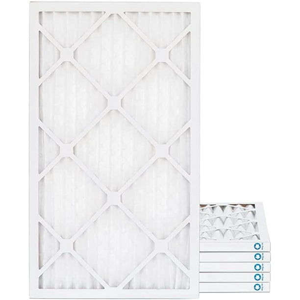 Pamlico Air 16x30x1 MERV 8 Pleated HVAC AC Furnace 1'' Air Filters by