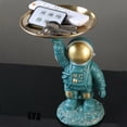 thumbnail image 4 of Estatua de buzo Shamjina con bandeja de almacenamiento, escultura, decoración del hogar, figurita, artesanía verde, 4 of 9