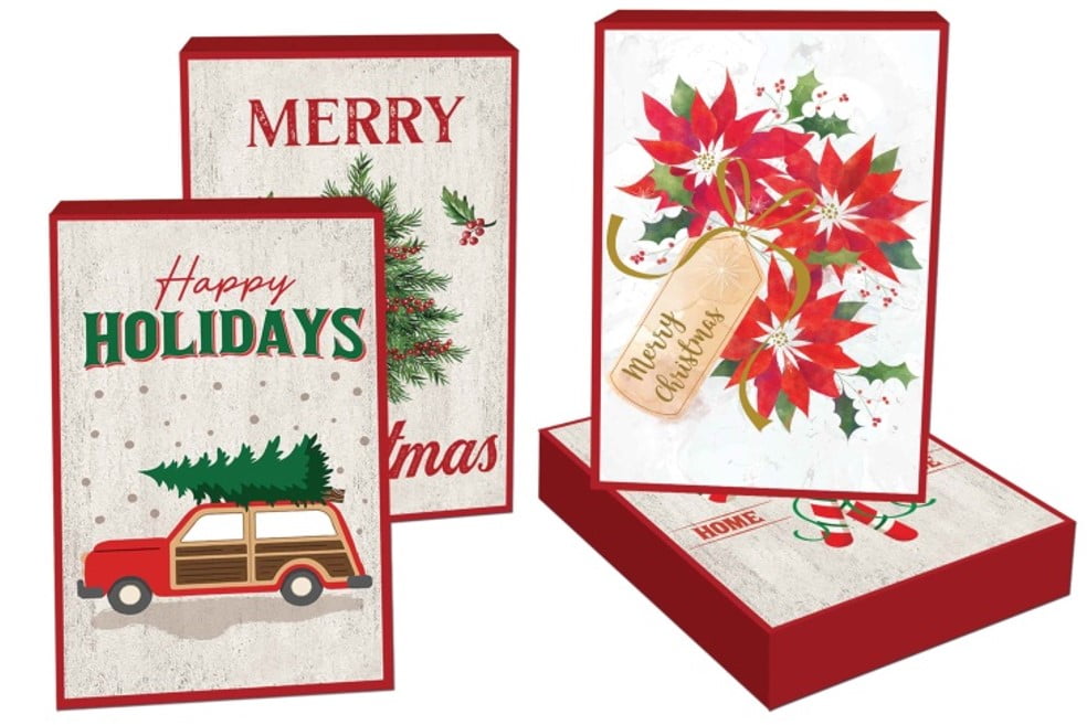 Holiday Time 4PK Shirt MC Folding Gift Box