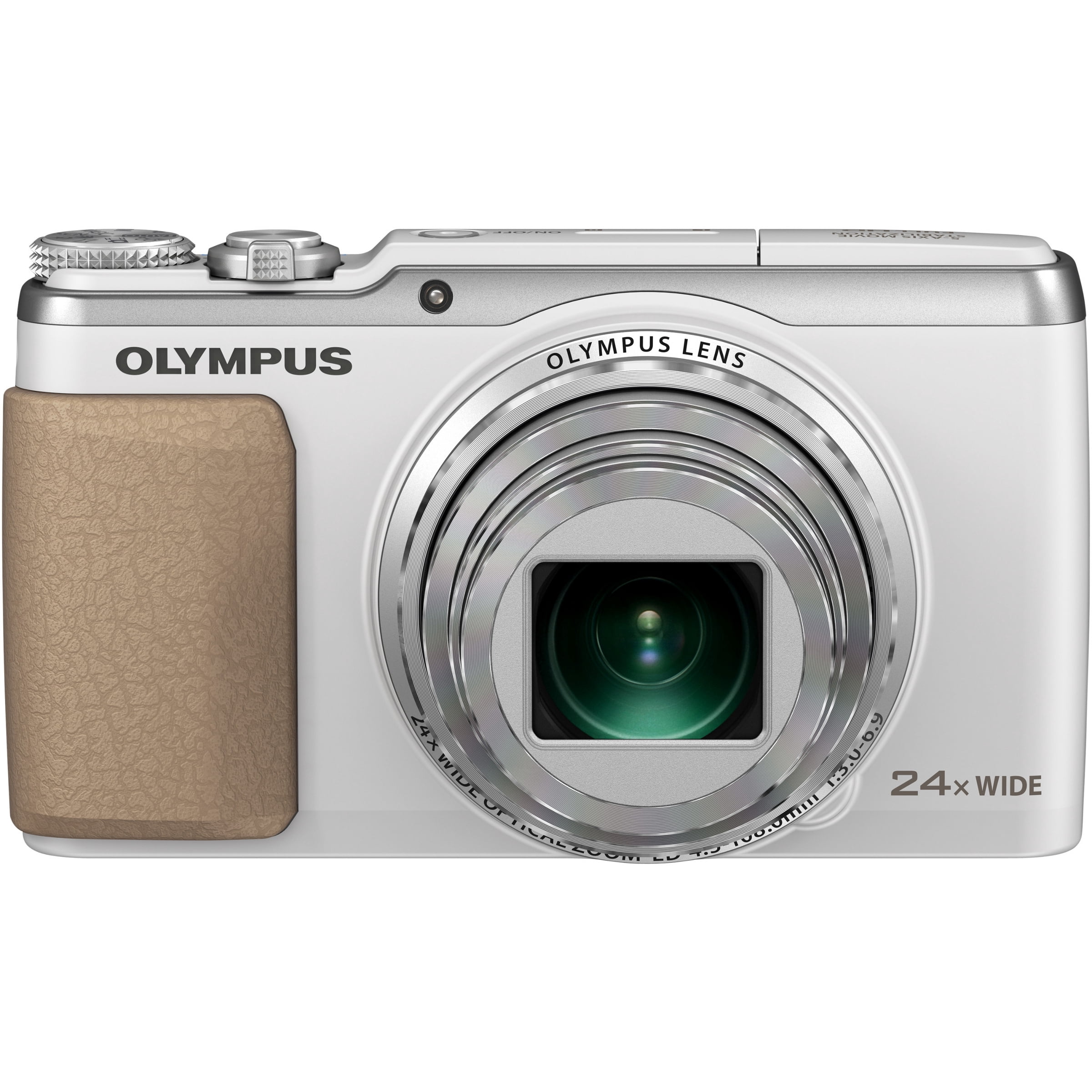 Olympus Stylus Sh 50 Ihs Digital Camera With 24x Optical Zoom And 3 Inch Lcd White Old Model Walmart Com Walmart Com