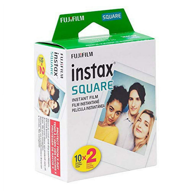 Buy instax SQUARE instant Film 50 pack, white Border, suitable for all instax  SQUARE cameras and printers Online at desertcartINDIA