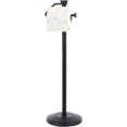 thumbnail image 3 of ZCCZ Toilet Paper Holder Stand For 5 Mega Rolls Free Standing Roll Holder Dispenser Storage Color Black, 3 of 10