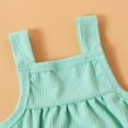 thumbnail image 4 of Infant Baby Boys Girls Newborn Baby Cotton Romper Outfits Suit Toddler Kids Jumpsuit Green 3-6 Months, 4 of 7