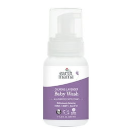 A bottle of Earth Mama Organic Castile Soap Baby Wash.