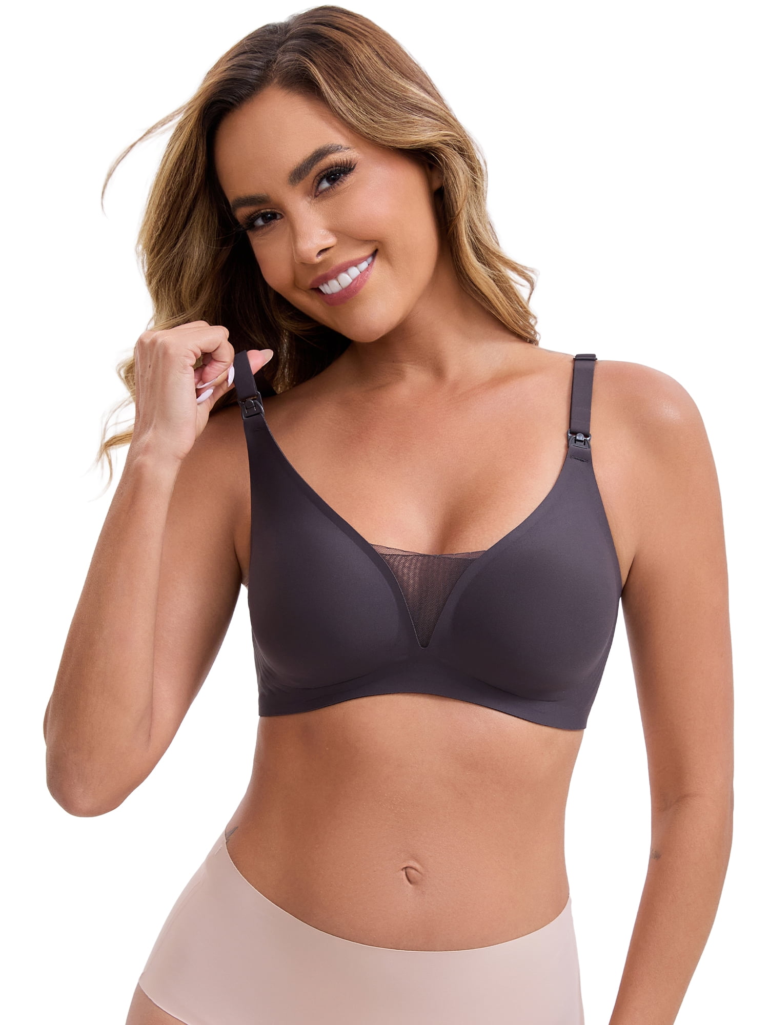 DARING DIVA Women's Adjustable Bras M Black