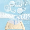 thumbnail image 5 of Pet Cooling Mat – Ice Silk Self-Cooling Pad for Dogs & Cats, Portable & Washable Dog Cooling Blanket for Kennels, Crates, Cars, and Indoor/Outdoor Use, 5 of 5