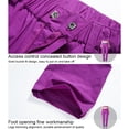 thumbnail image 4 of Pantalones de senderismo Minnieouse para mujer finos de secado rápido elásticos a prueba de arañazos Gris 2XL, 4 of 6