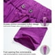 thumbnail image 2 of Sonducket Pantalones de senderismo para mujer, de secado rápido, para acampar, senderismo, pantalones finos, impermeables, elásticos, a prueba Prendas para la parte inferior del cuerpo Púrpura SG, 2 of 6