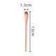 thumbnail image 2 of Cuchara mezcladora de acero inoxidable de 3 piezas-cuchara mezcladora de estilo japonés de 13 cm (oro rosa), 2 of 5
